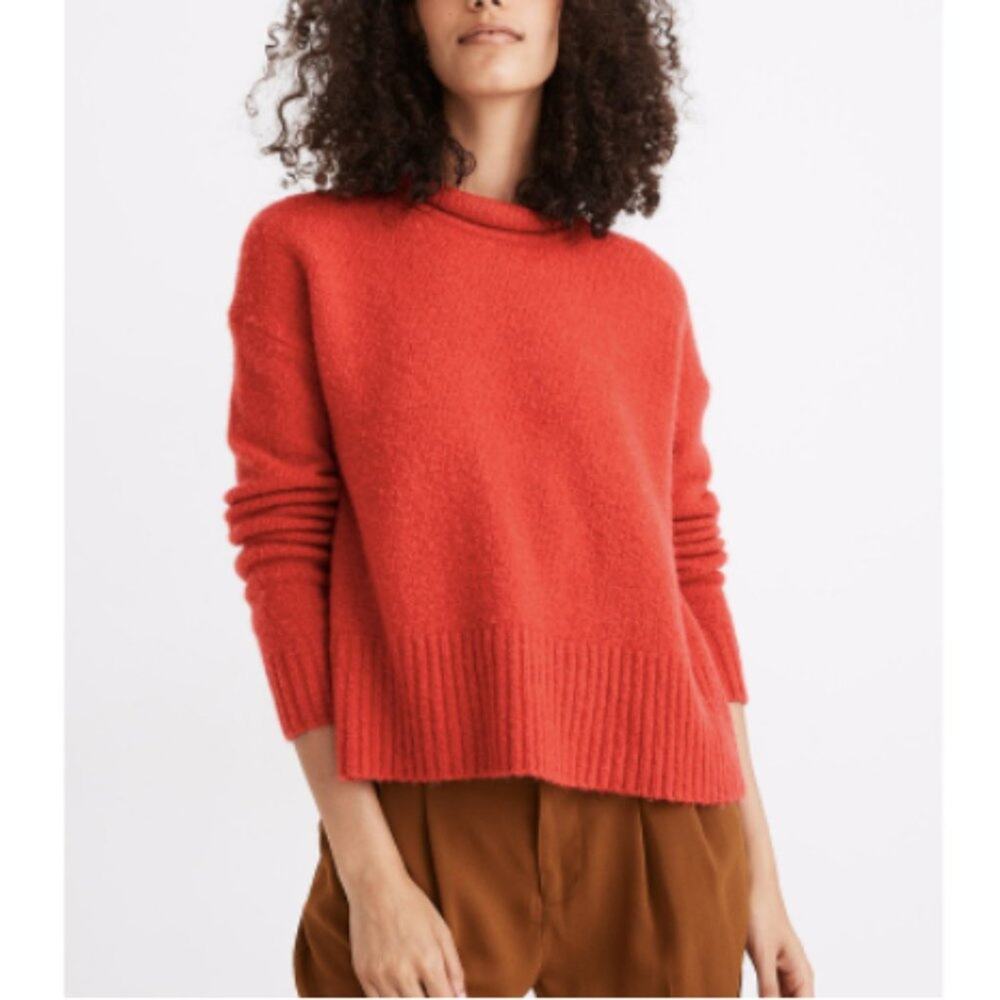 Madewell Fulton Rollneck Pullover Sweater
